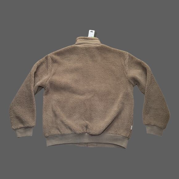 Element Oak Sherpa Sherpa Jacket for Men Size M NWT $120 MSRP ELYJK00224 - Picture 11 of 11